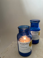 limited edition blue lavender aromatherapy candle