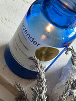 limited edition blue lavender aromatherapy candle