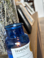 limited edition blue lavender aromatherapy candle