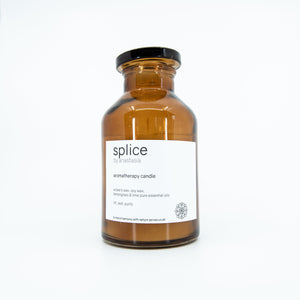 splice aromatherapy candle