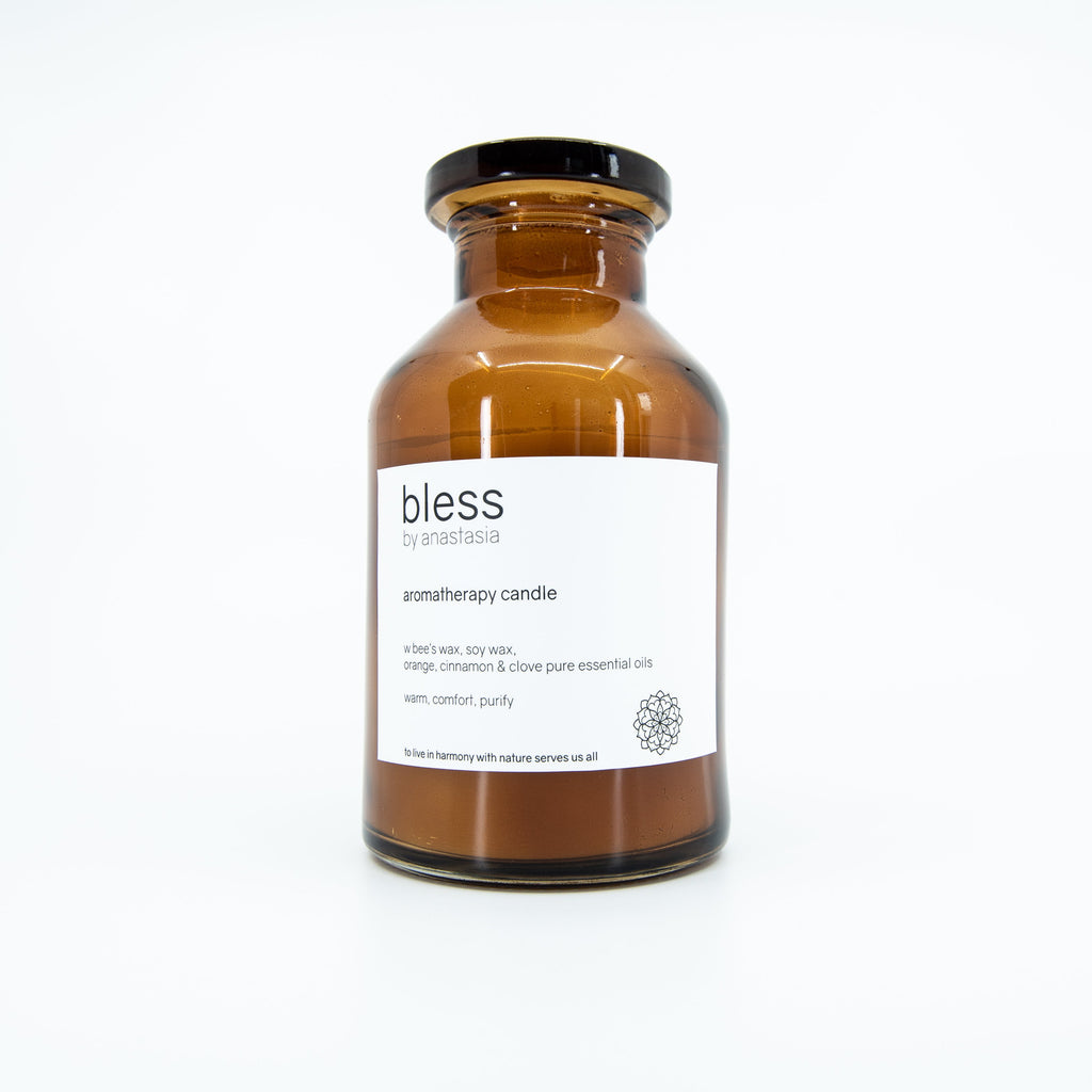 bless aromatherapy candle